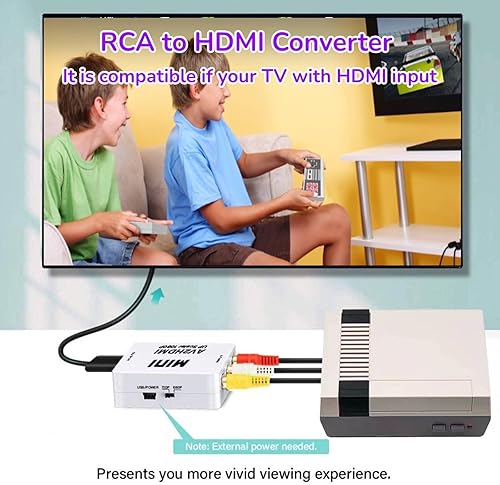 Miniatura 3 de Classic Mini Retro Game Console,AV and HDMI Output Handheld Game System with Dual Wireless Controllers.