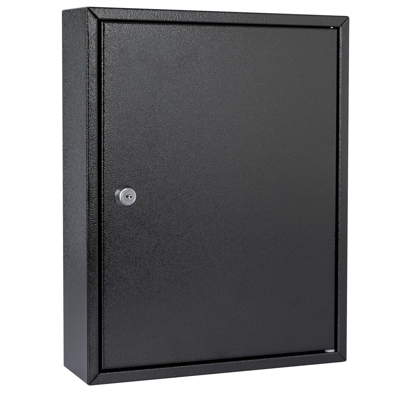 HMF Steel key cabinet, lockable key box for office administration or fleet management, Black, 42 key hooks - Image 4