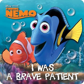 SmileMakers Disney Finding Nemo Medical Stickers - 100 Per Pack