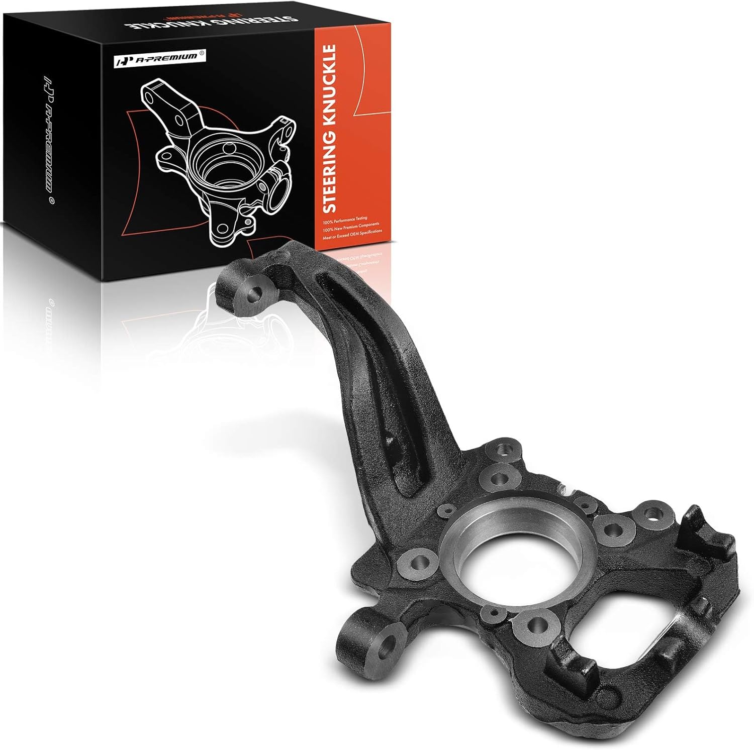 A-Premium Front Suspension Steering Knuckle Compatible with Ford F-150 2004-2008 & Lincoln Mark LT 2006-2008, 4WD, Right Passenger Side