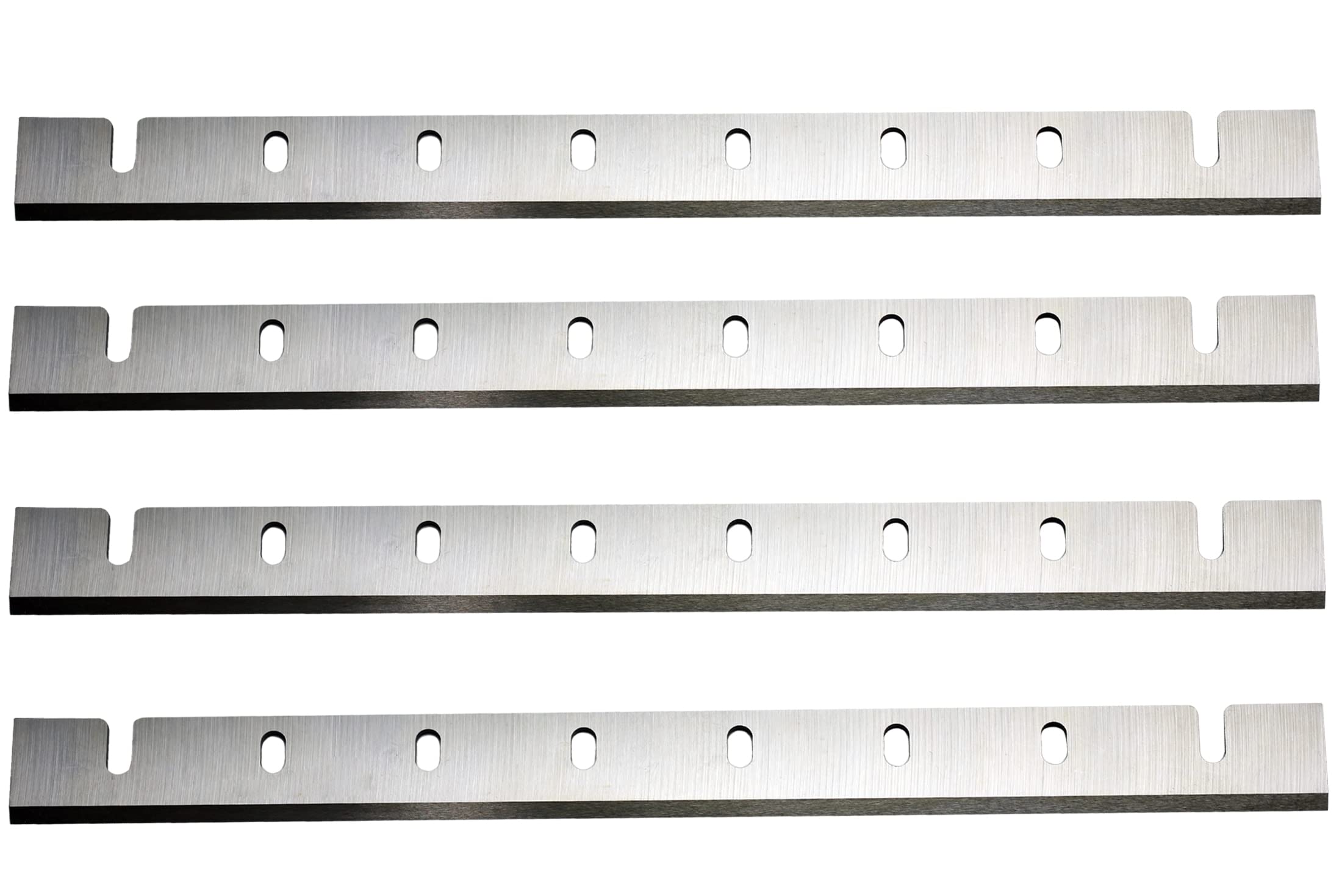 Generico 4 Pezzi Lame per pialla coltelli 4 Pezzi per pialle a Spessore DeWalt DW733 DW7332 con 12,5 Pollici di Ricambio trattati termicamente