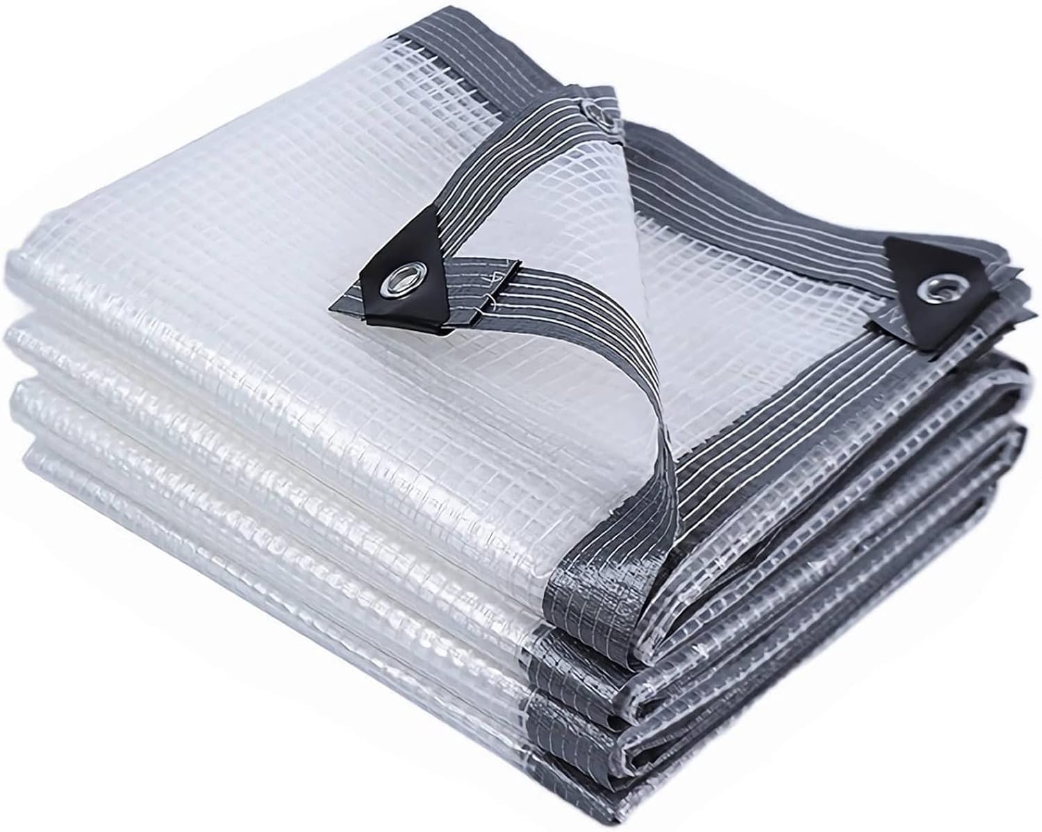 AYGJKIE Clear Heavy Duty Waterproof Tarp Snowproof