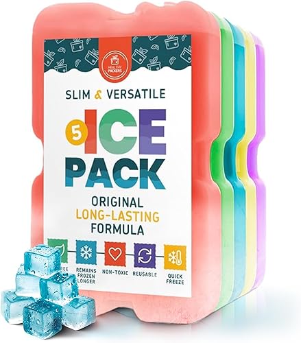 Miniatura 28 de Healthy Packers Cool Pack, Slim Long-Lasting Ice Packs - Great for Coolers or Lunch Box