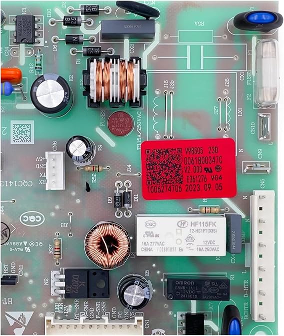 Refrigerator Control Board,Compatible for Haier, 0061800347C Circuit PCB Fridge Motherboard Freezer Parts,Refrigerator Accessories