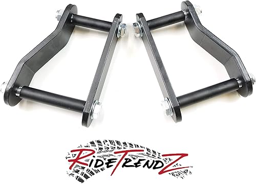 RTZ - Compatible con Nissan Frontier Pickup Kit de grilletes de elevación sólida trasera de 2 pulgadas 4wd