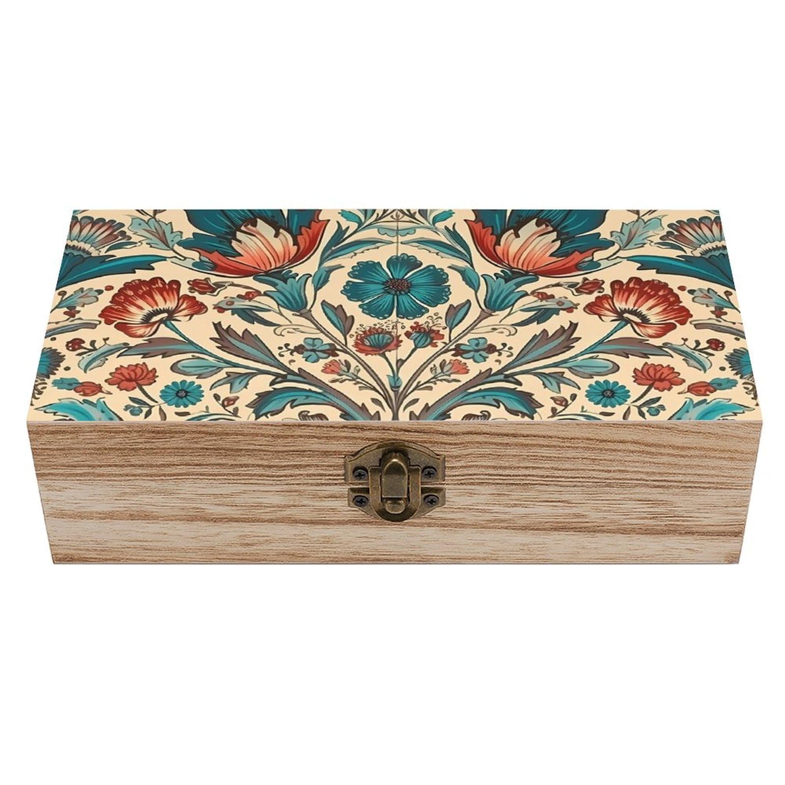 Small Decorative Boxes With Hinged Lids Large Wooden Storage Box