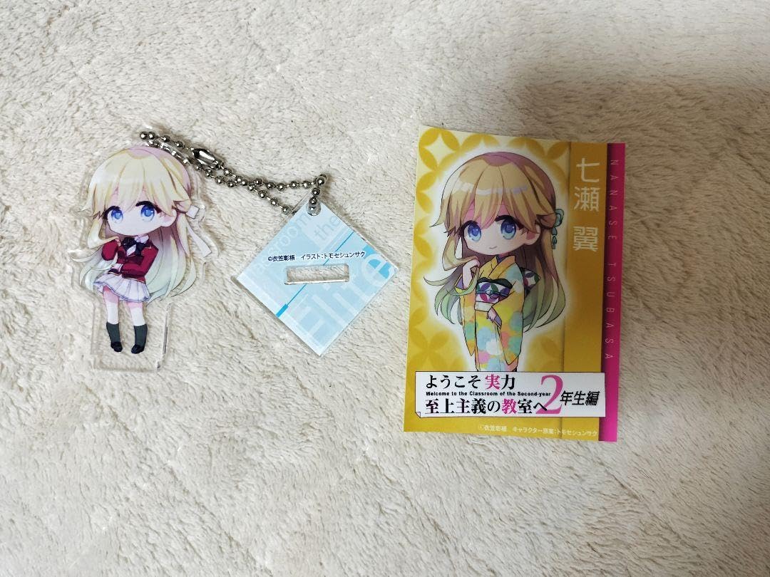 【販売終了商品】ようこそ実力至上主義の教室へ　七瀬翼　サイン入り　アクリルパネル グッズ-タペストリー】TVアニメ「ようこそ実力至上主義の教室へ」 arti