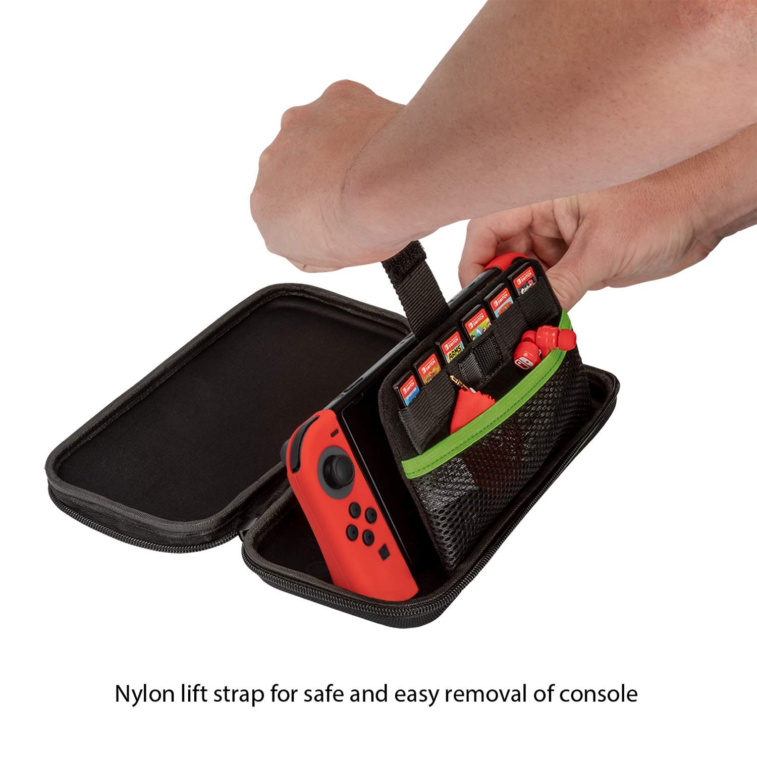 Nintendo Switch Camo Super Mario Bros Yoshi Slim Travel Case for