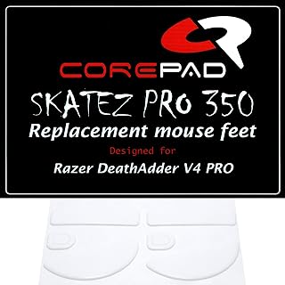 Corepad Skatez CTRL Razer DeathAdder V4 PRO用マウスソール 2set PTFE100%【国内正規品】 (CTRL)