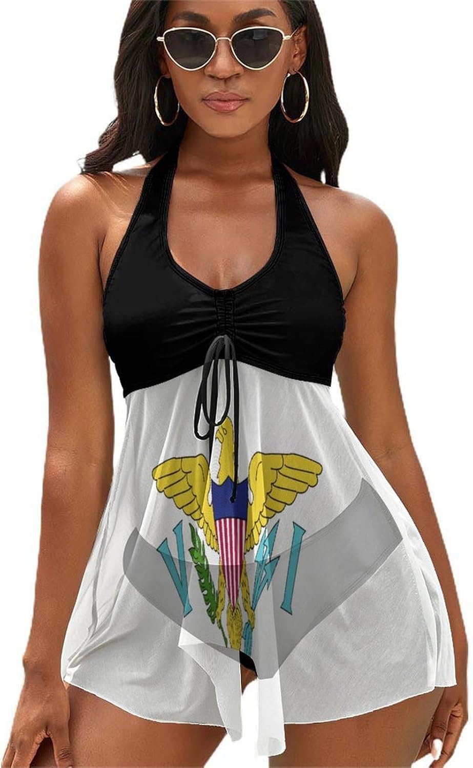 Women's Swimsuit Bolivia Flag Two-Piece Swimwear Sets Swimsuits