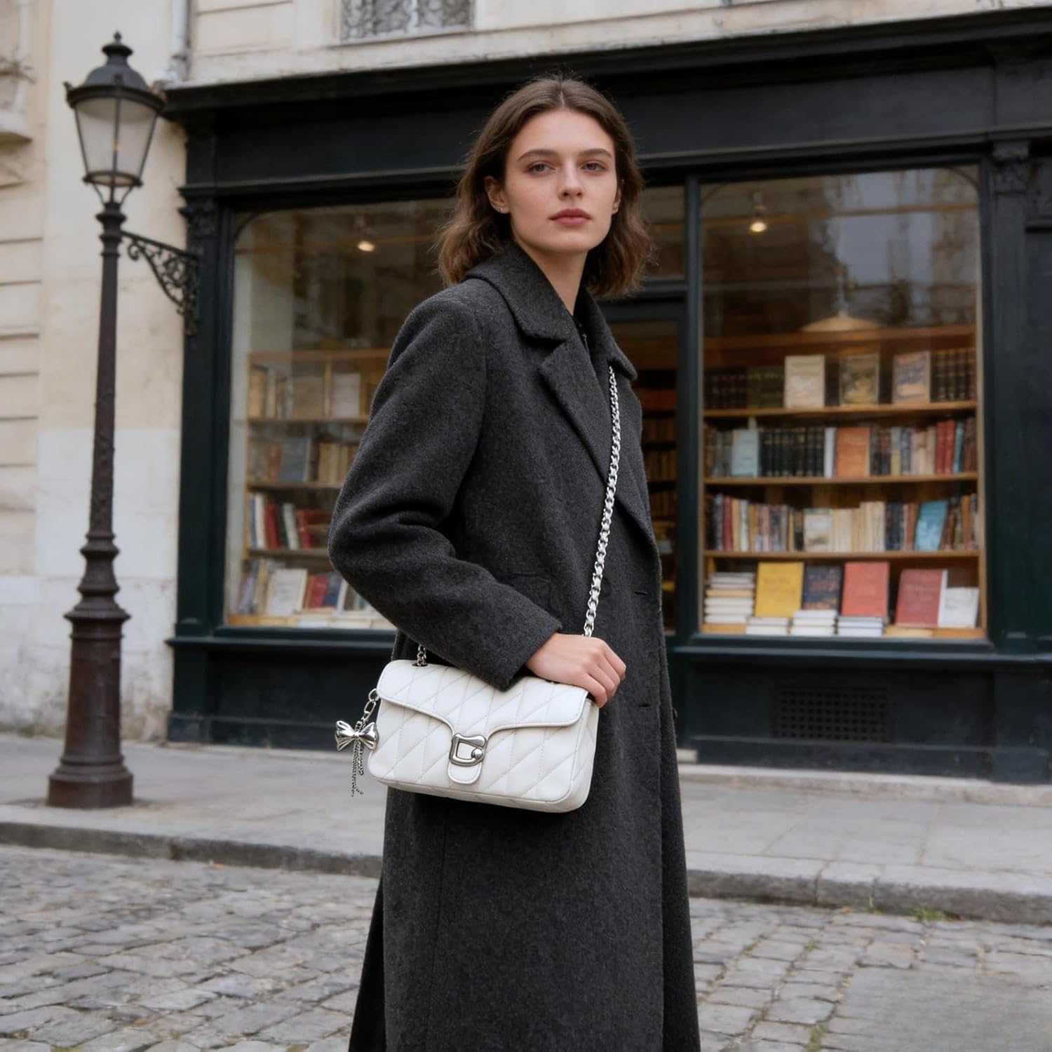 Travistar Quilted Crossbody Bags for Women - Small Leather Cross Body Shoulder Handbags Satchel Designer Evening Chain Purses - Image 2