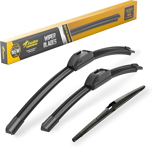 3 limpiaparabrisas de repuesto de 26, 16 y 12 pulgadas para Toyota RAV4 2019-2022, delanteros de 26 y 16 pulgadas y trasero de 12 pulgadas, calidad