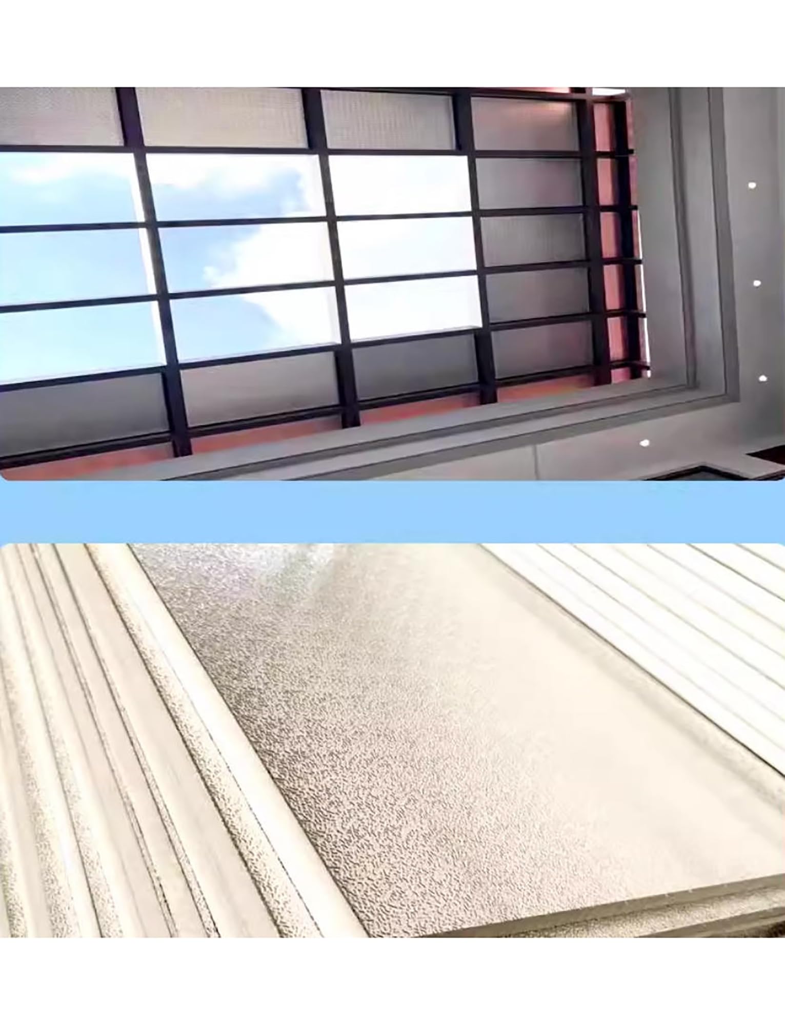 Panel Aislante de Poliuretano con lámina de Aluminio de Doble Cara, Espesor de 1 a 10 cm; Panel de Espuma rígida for terrazas acristaladas, techos y conductos.(120x60x1cm)