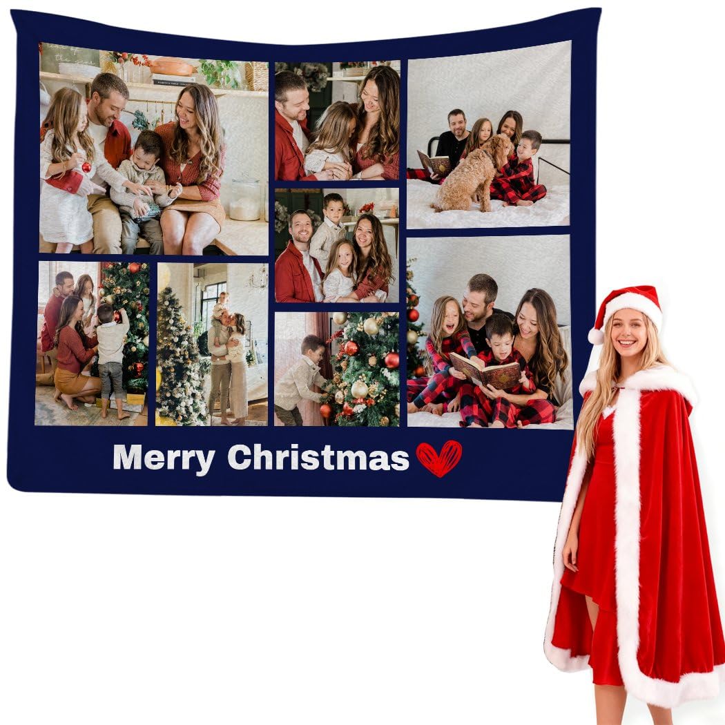 Couverture personnalisée photos : le cadeau créatif idéal pour lui à Noël