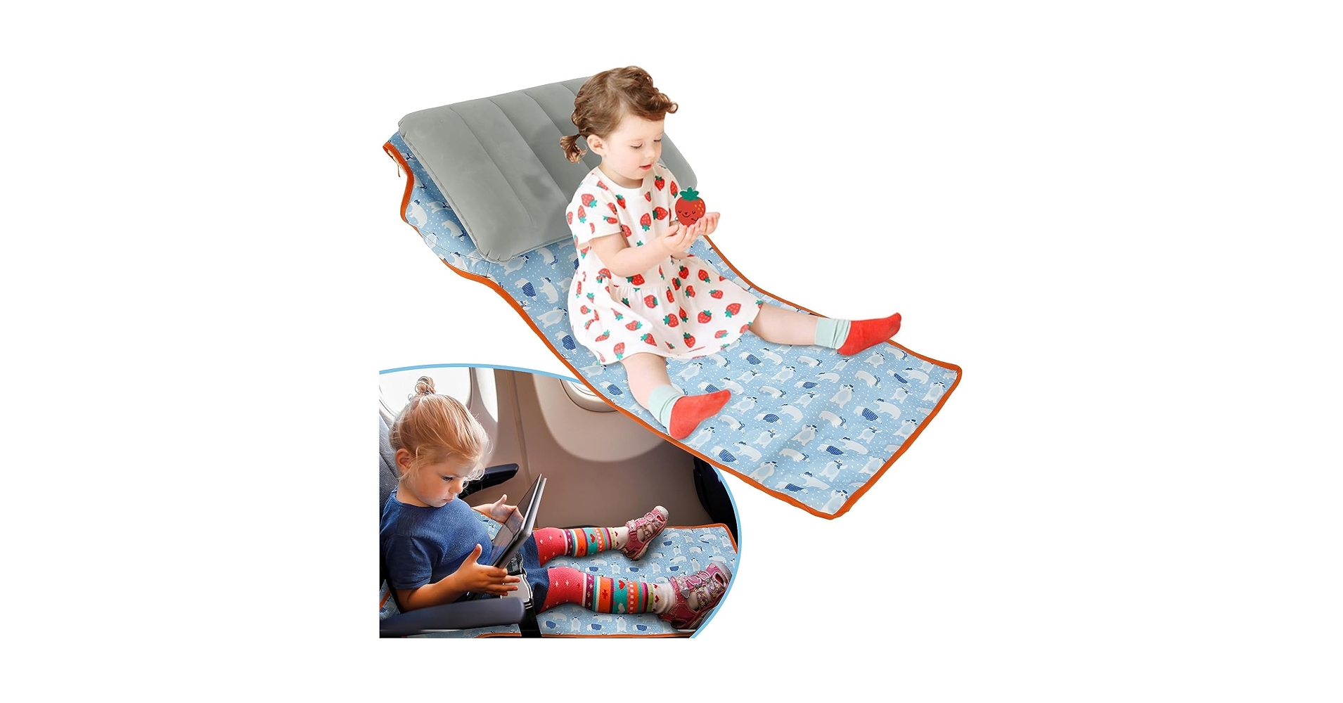 Amazon.co.jp: 子供飛行機フットレスト、軽量折りたたみ式幼児