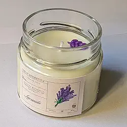 Vela Aromática Perfumada Aroma de Lavanda Francesa - 150g