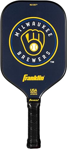 Miniatura 26 de Franklin Sports Palas de Pickleball del Equipo MLB - Palas de Pickleball con Logo y Colores Oficiales del Equipo de Béisbol MLB + Serie de Firma