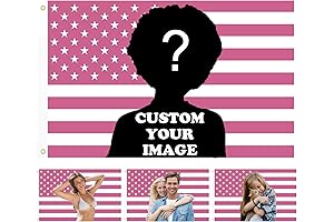 Custom Pink American Flag 3X5 Ft