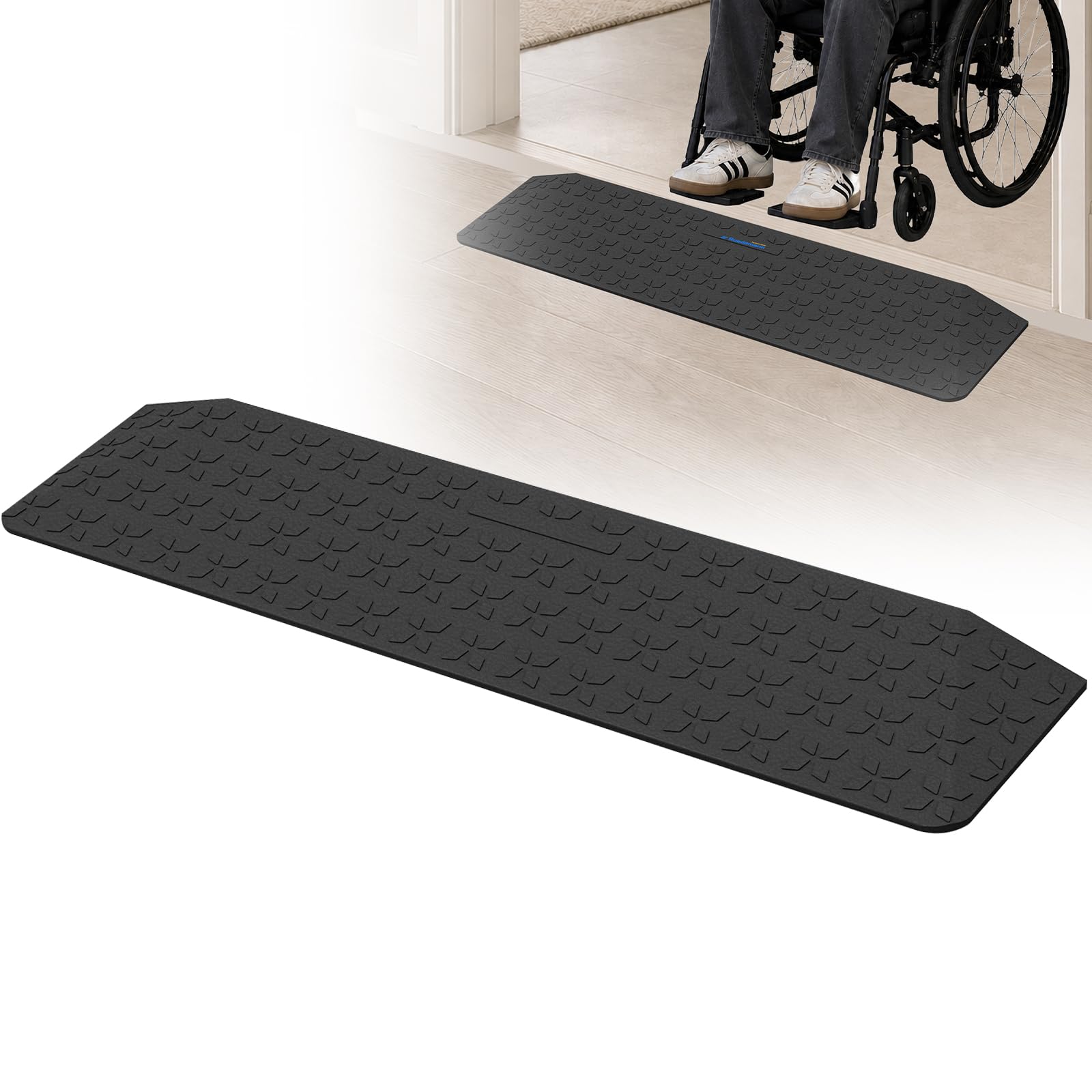 Ruedamann 2 inch Rise Wider Threshold Ramp