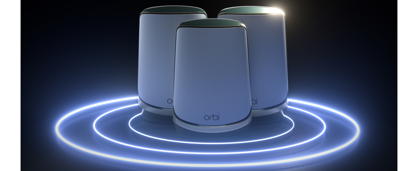 Amazon | NETGEAR Orbi WiFi6E 6GHz対応 メッシュWiFi AXE11000 無線