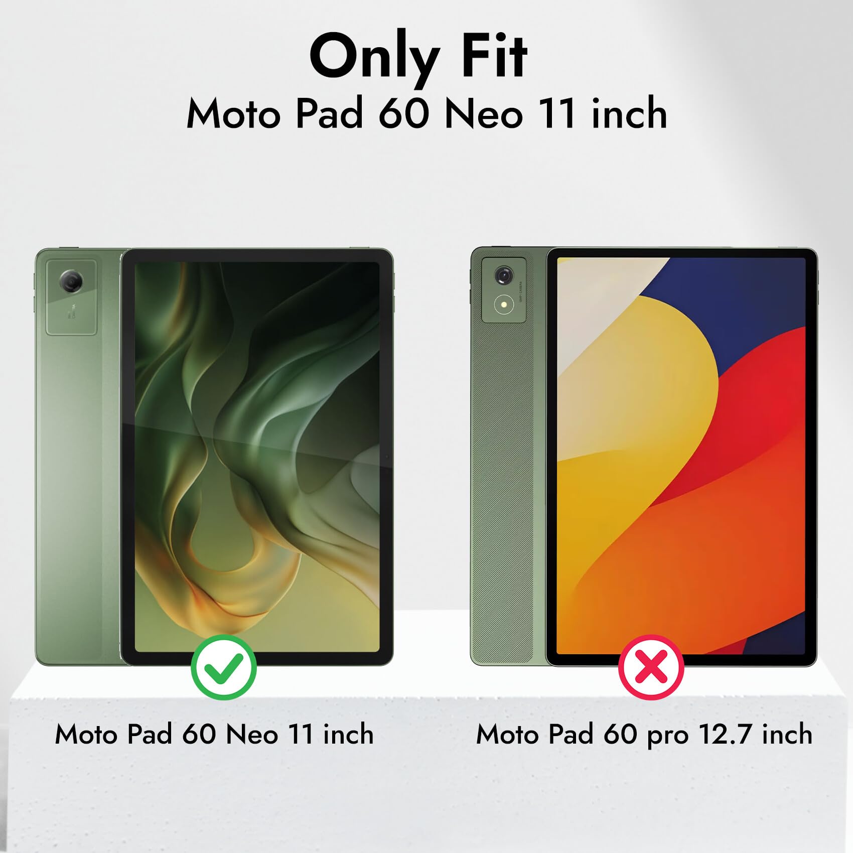 Robustrion Tempered Glass for Moto Pad 60 Neo 11" Screen Protector, 1 Pack — Amazon image 2