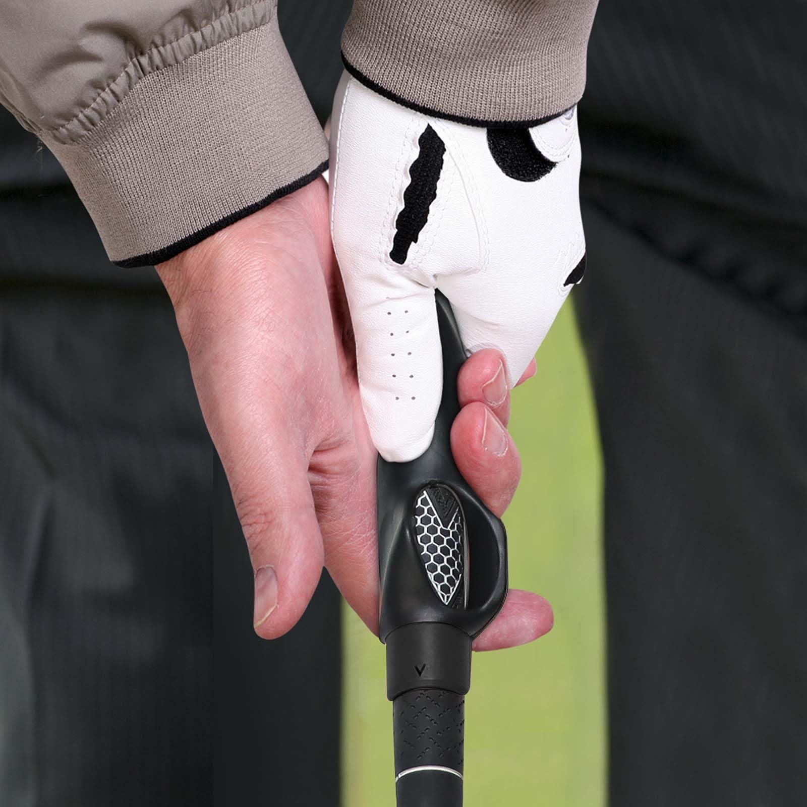 Attrezzo per Allenamento da Golf, Comodo Allenatore da Golf, con Impugnatura Antiscivolo, per Allenatori di Swing-Grip, per Esercizi per Mano Sinistra e Destra