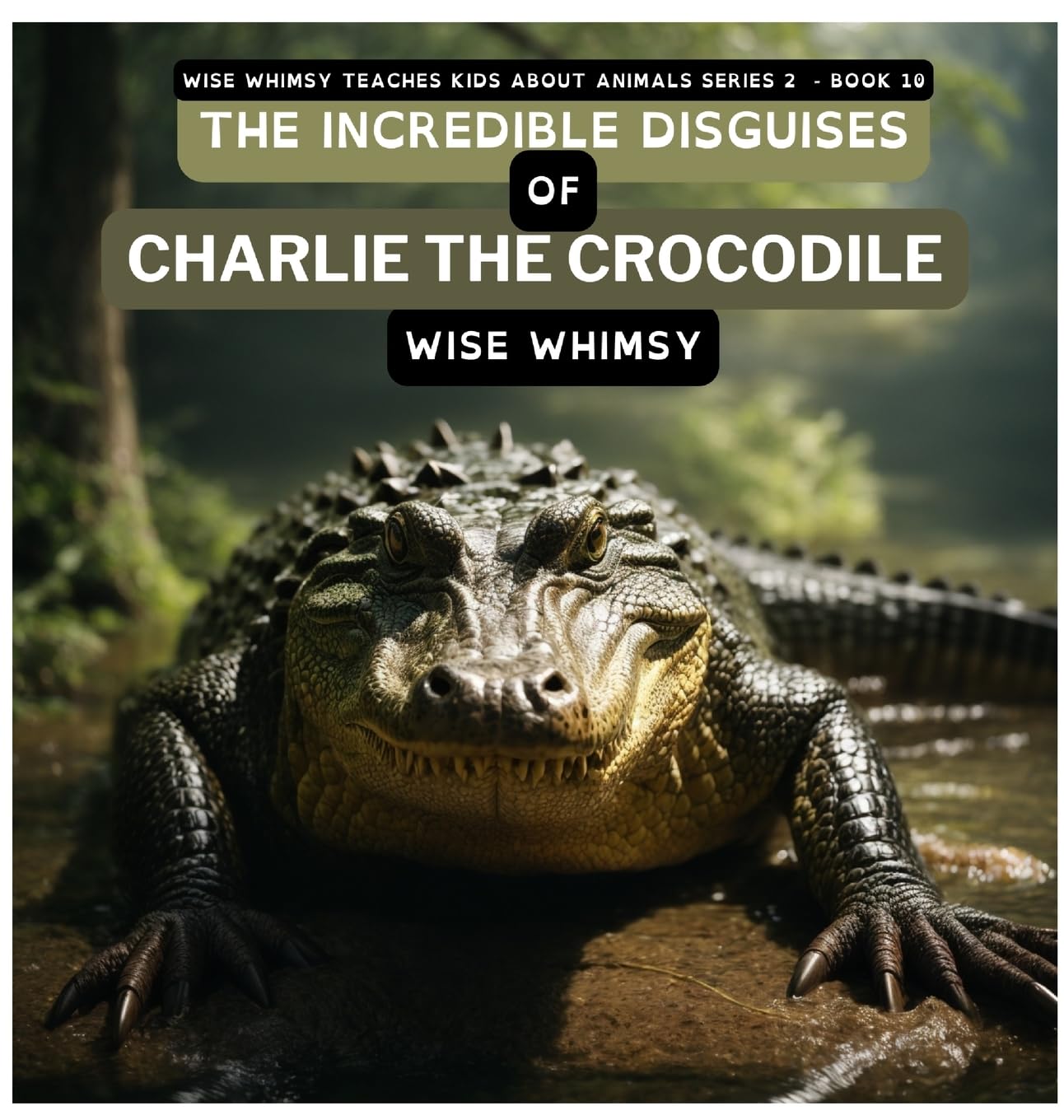 The Incredible Disguises of Charlie the Crocodile (Wise Whimsy Teaches Kids about Animals Series 2)