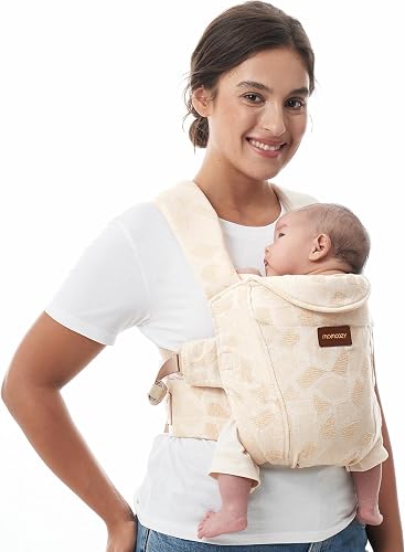 Momcozy WeeSnug Newborn Carrier for 3.2-11.3kg/Waist 64-127cm, Geometry