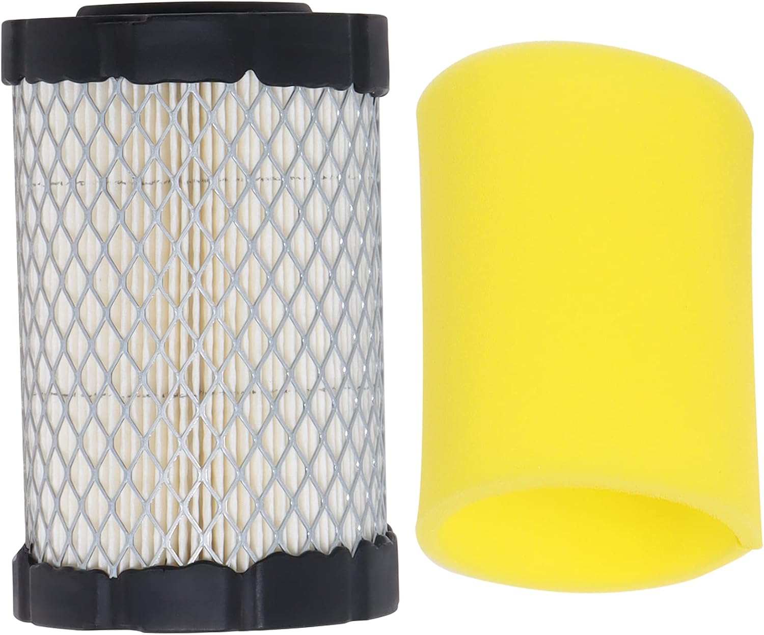 Podoy 796031 Air Filter for Compatible with Briggs and Stratton with Pre Filter 797704 594201 591334 796031 MIU13038 GY21435 MIU13963 Lawn Mower