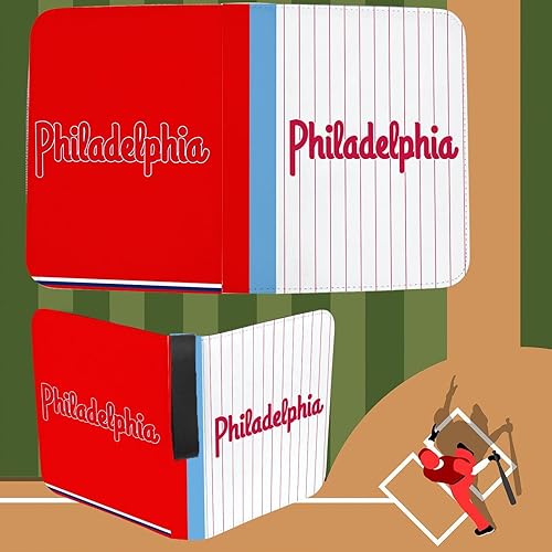 Miniatura 5 de Carpeta de Tarjetas de Béisbol con Fundas de 900 Bolsillos, Portador de Tarjetas Coleccionables de Béisbol de Filadelfia, Álbum Coleccionista de