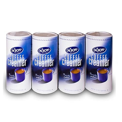 Miniatura 1 de N'Joy - Crema de café en polvo (64 onzas, 4 unidades)