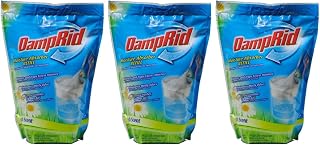DampRid Moisture Absorber 42oz Refill Bag Fresh Scent (Pack of 3)