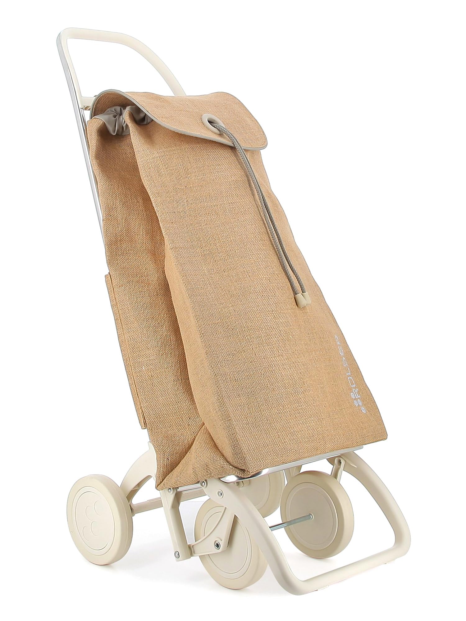 Carro Rolser I-MAX Yute Off White 4 Ruedas - Natural
