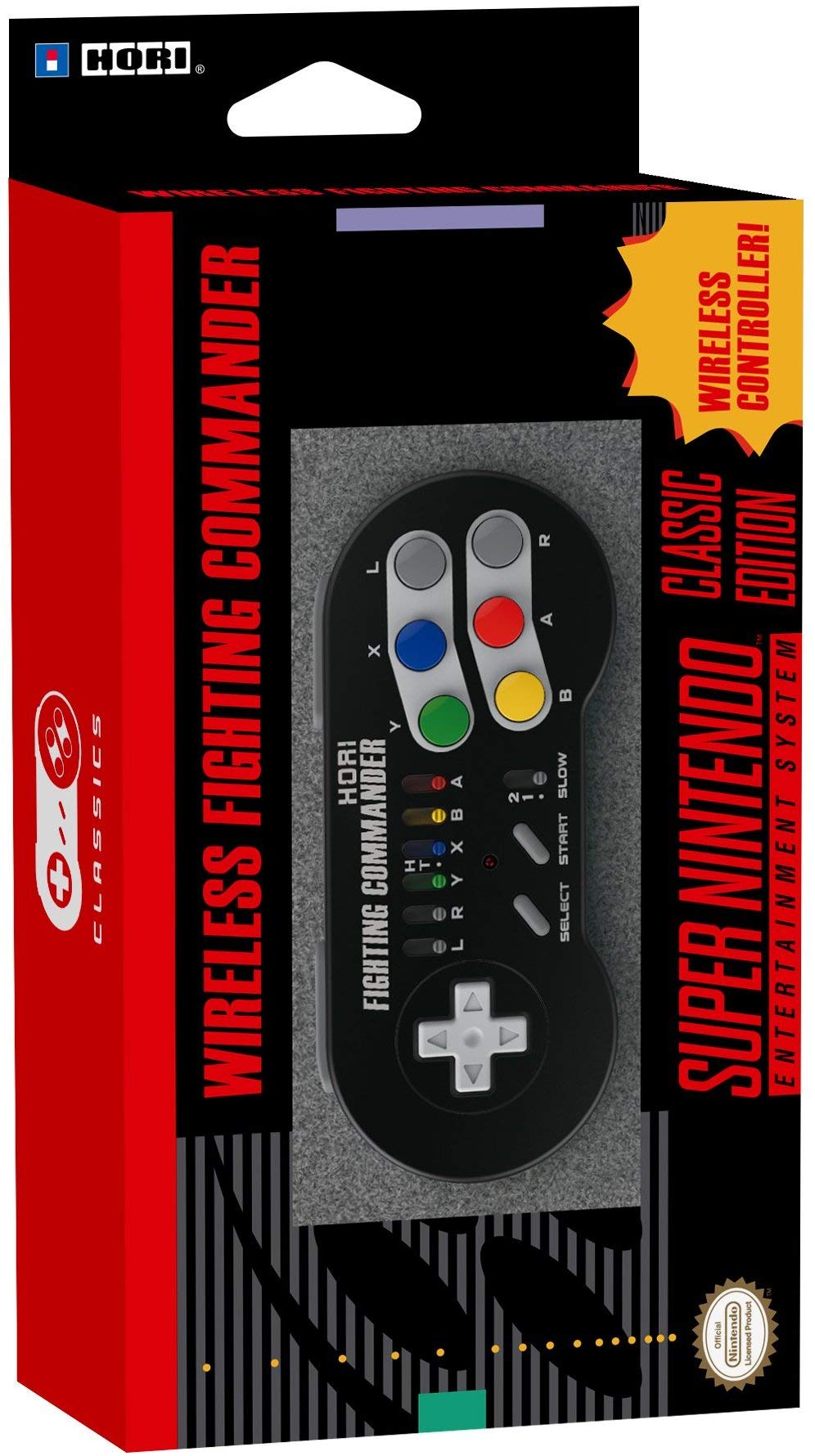 Buy HORI Wireless Mini SNES Fighting Commander Classic Controller Mini