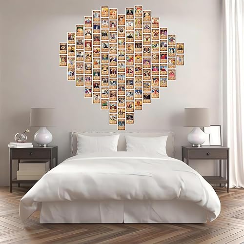 Miniatura 2 de Juego de 100 postales de anime de una pieza de Luffy Zoro Sanji Nami Usopp Chopper Robin Franky Brook - Pósteres e impresiones artísticas para