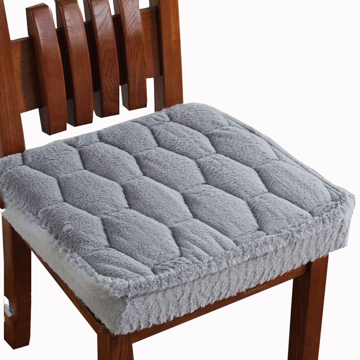 uyeoco Thicked Booster Cushion for Armchair,8cm/5cm/3cm Non-slip Chair Seat Pads Cushions Soft Booster Pads for Garden Dining Office Home(Q8,50X50X8CM)