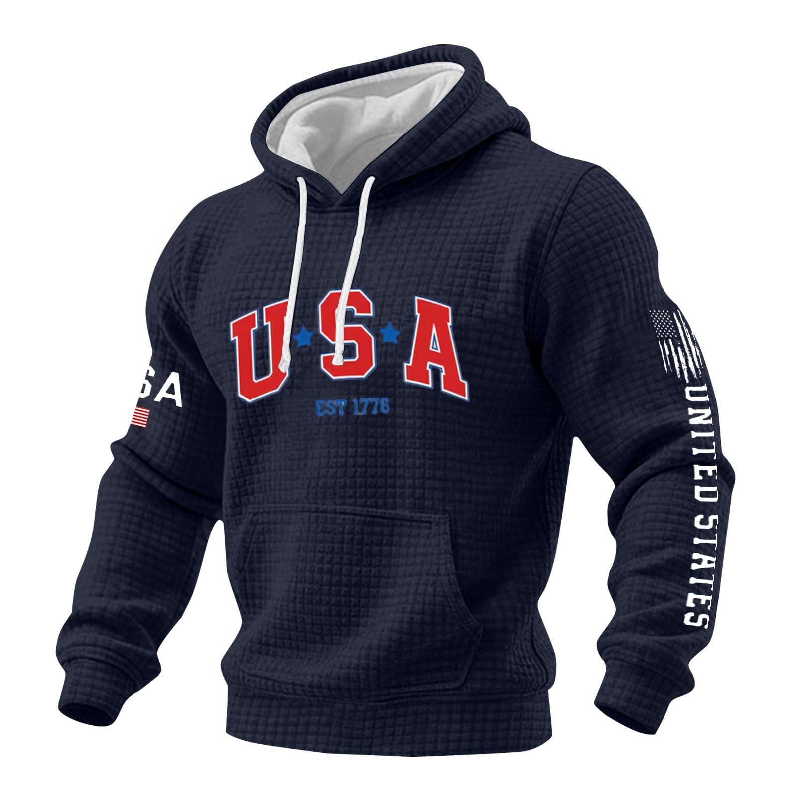 Sudaderas de algodón con capucha para hombre que buscan abrigo ligero 4