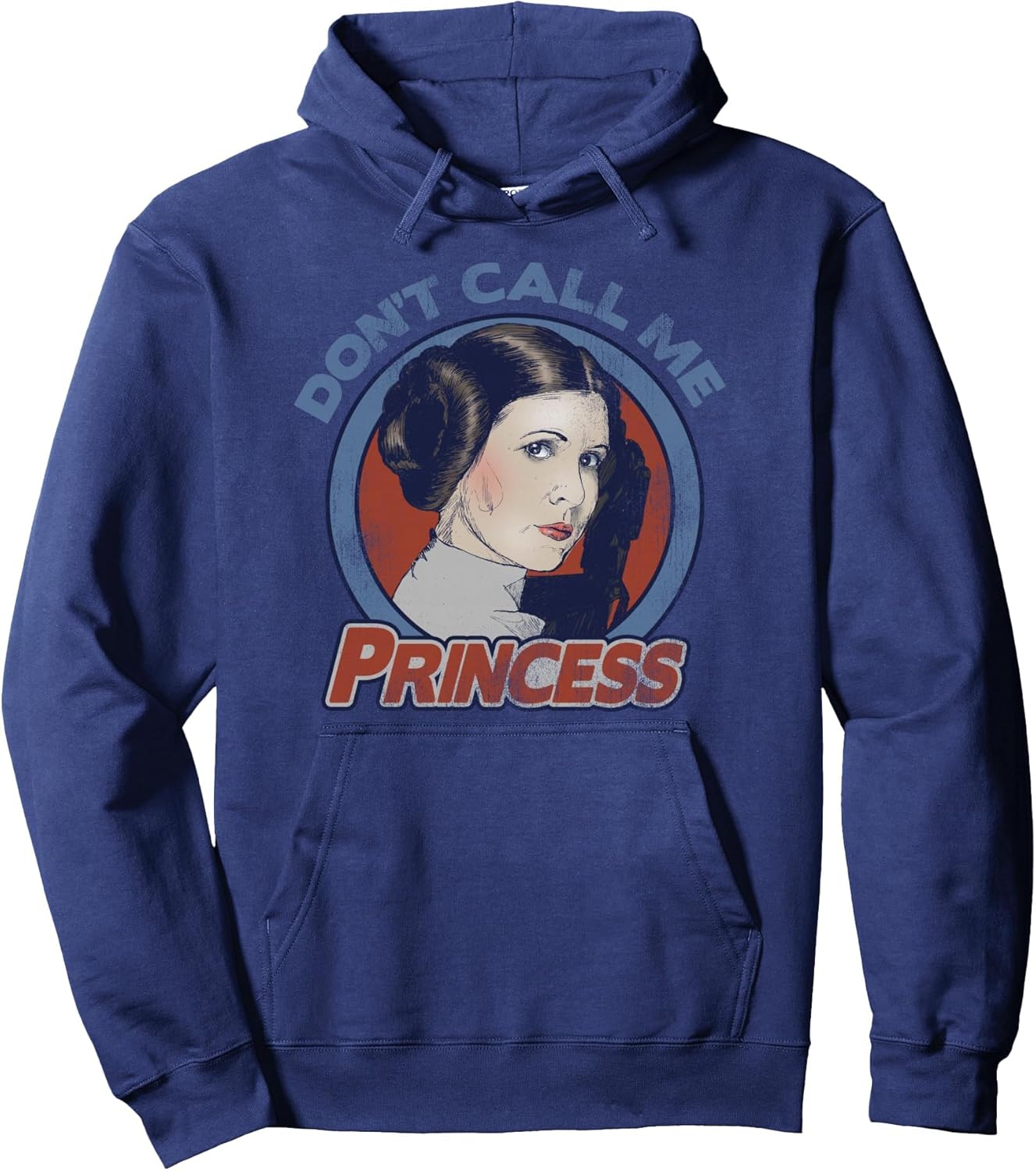 Star Wars Leia Don't Call Me Princess Graphic Hoodie Pullover Hoodie