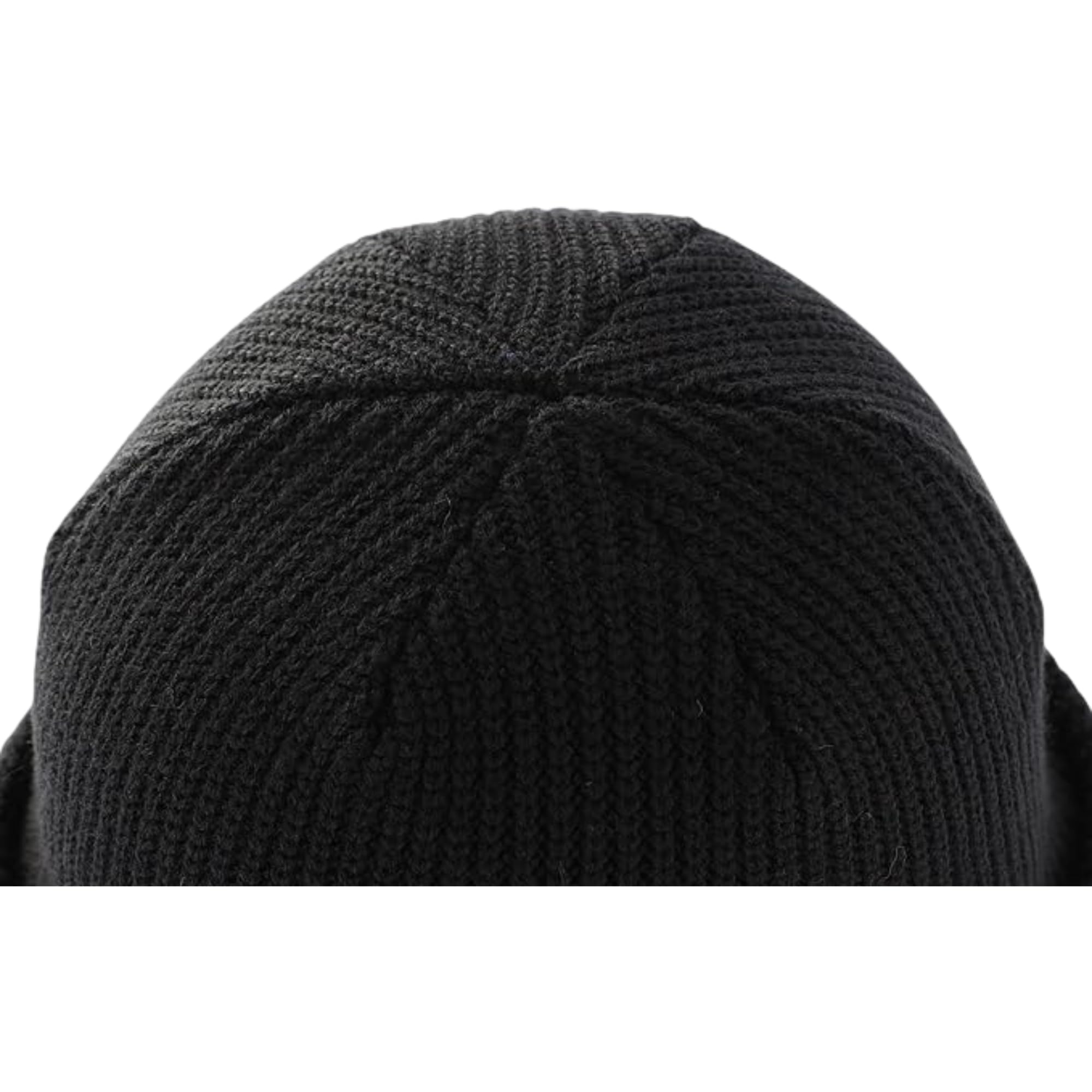 ATLASEASE Winter Hats for Women and Men Beanie Hat Boys Knit Cuffed Beanies Cute Hats Smiley Face Skull Cap for Adult Ski Hat (in, Alpha, Free Size, Black) 4