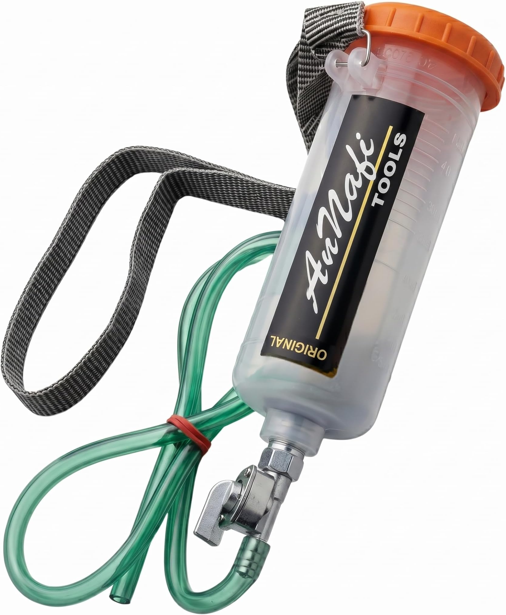 AnNafiยฎ Auxiliary Fuel Tank For Servicing Your Bike 300Ml | Fuel Tanks & Accessories | Workshop Tool Balancing Carbs Carburetor | Petrol 300ML Tank ROYAL ENFIELD BSA NORTON VINTAGE BIKES (ORANGE)