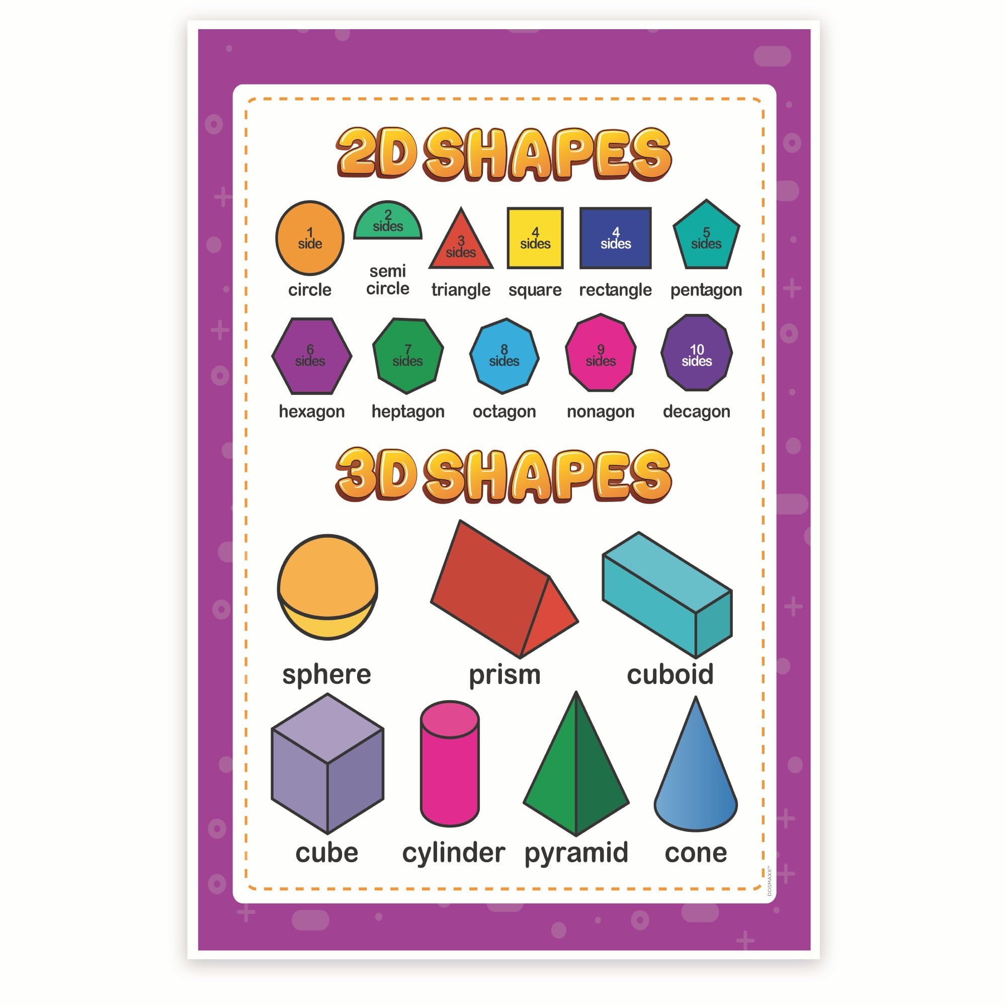 amazon-com-bliss-monkey-co-2d-and-3d-shapes-poster-geometry-shapes-learning-shapes-poster-shapes-refrence-12-x-18-inch-poster-unframed-premium-100lb-gloss-made-in-usa-bmcp0510-posters-prints for 2d Shapes Poster Free Printable Amazon.com: Bliss Monkey Co. 2D and 3D Shapes Poster - Geometry Shapes - Learning Shapes Poster - Shapes Refrence 12 x 18 Inch Poster - Unframed - Premium 100lb Gloss - Made In USA - BMCP0510: Posters & Prints for 2d Shapes Poster Free Printable