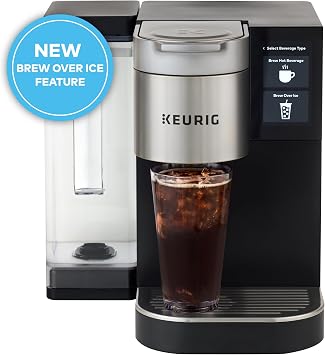 Keurig Medium Office Coffee Station Bundle Includes K-2550 Single Serve Coffee Maker with 110 oz Water Reservoir + 4 Value 48ct K-Cup Pod Coffee Boxes (192 Servings) + 1 K-Cup Pod Merchandiser
