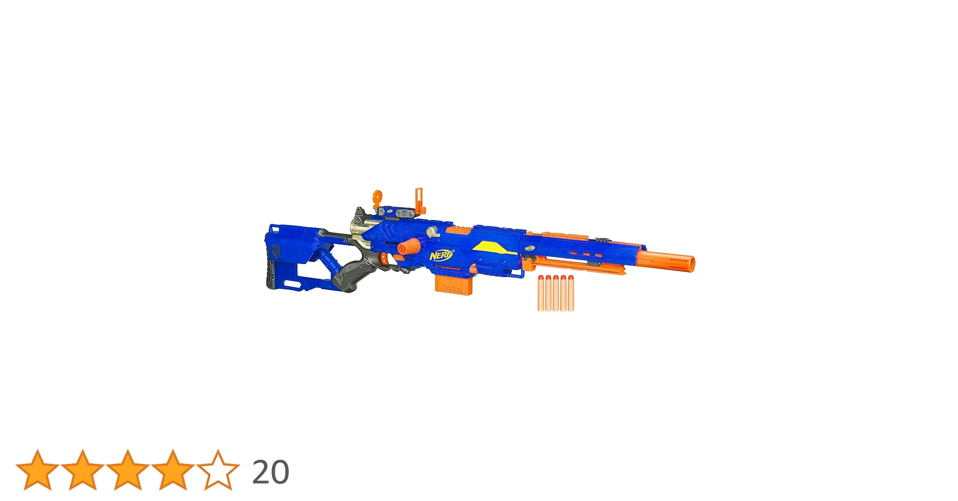Funskool Nerf N-Strike Longstrike CS-6 Assortment : Amazon.in