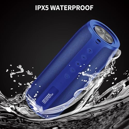 Miniatura 4 de Altavoces Bluetooth altavoz MusiBaby M88 altavoces Bluetooth inalámbricos altavoz portátil doble emparejamiento Bluetooth 50 sonido estéreo fuerte