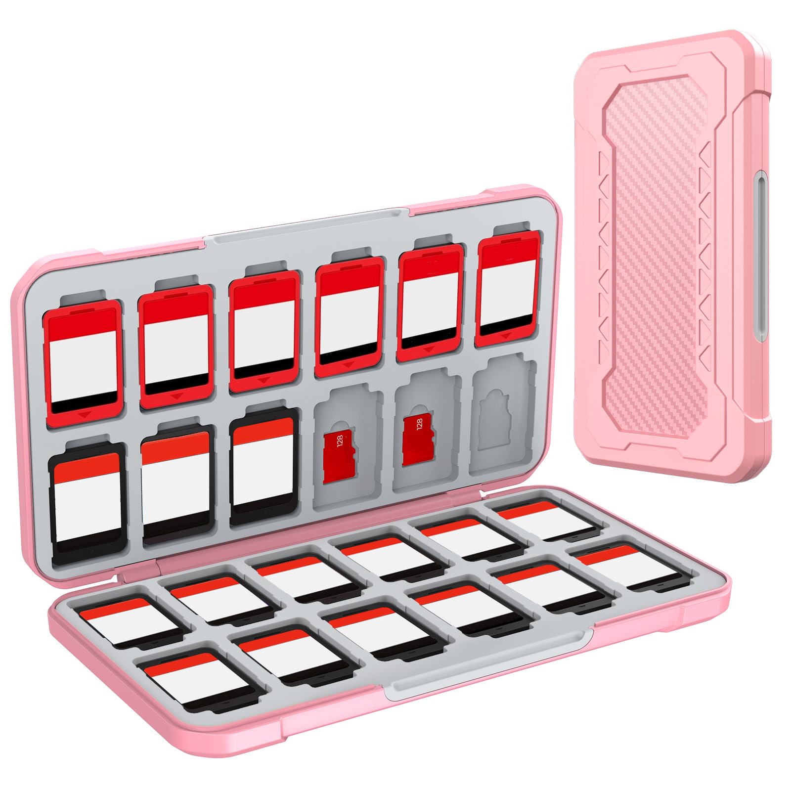 HEIYING Switch Game Case with 48 Precise Slots for Nintendo Switch 2 / OLED