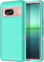 Vista 48 de I-HONVA Funda para Google Pixel 7 a Prueba de Golpes/Polvo/Caídas de 3 Capas con Protección Completa del Cuerpo [Sin Protector de Pantalla] Funda