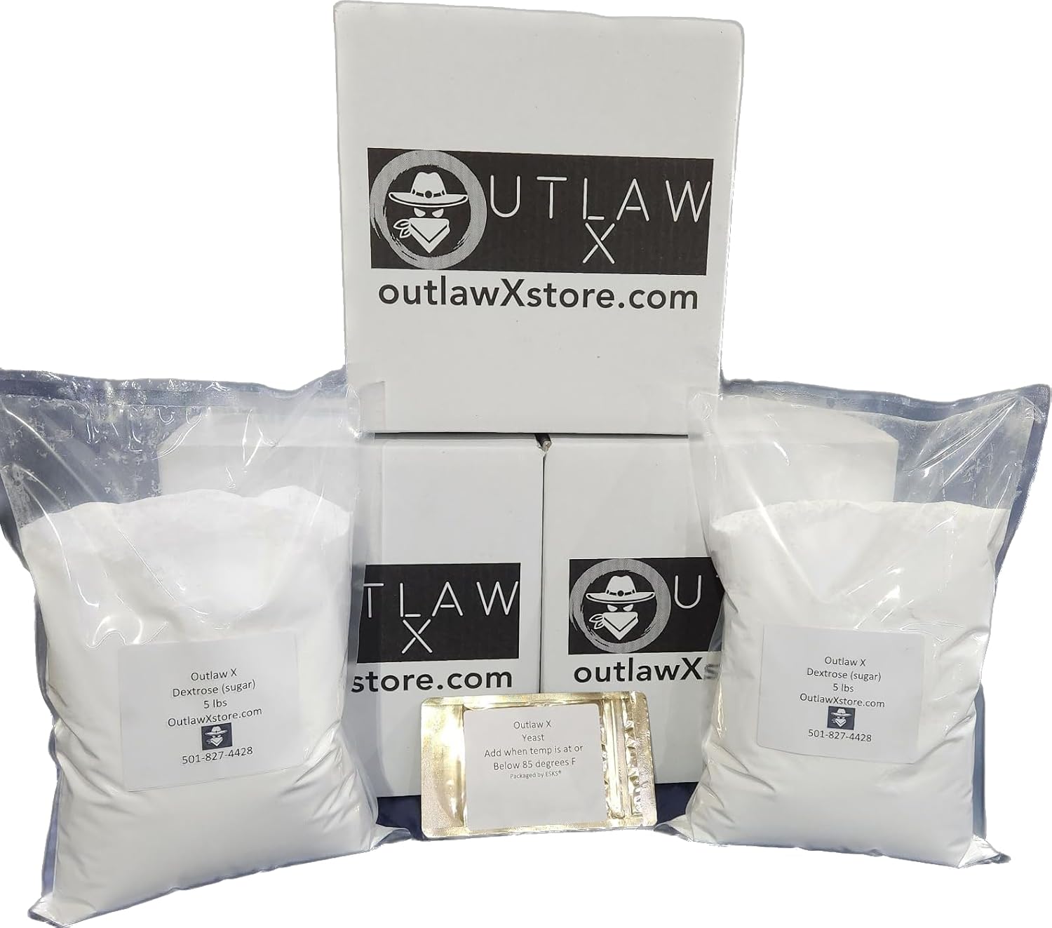 Outlaw X Beginner Corn Mash Moonshine Kit