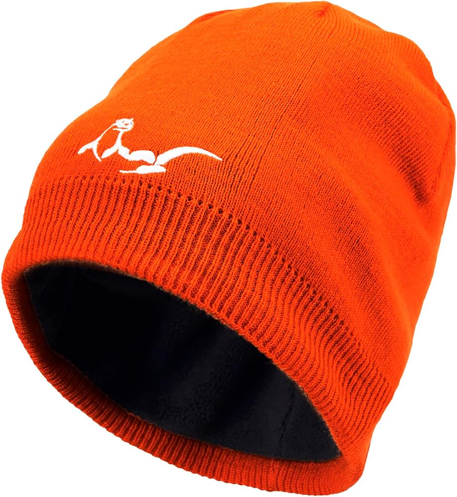 Winter Waterproof Beanie Hat Acrylic Knit Hats for Men Women Soft