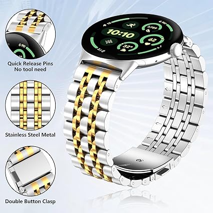Amazon.co.jp: ZPJPPLX ステンレススチールメタルウォッチバンド