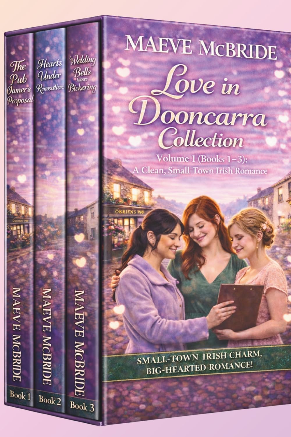 Love in Dooncarra Volume 1 (Books 1-3): Clean, Small-Town Irish Romance (Love in Dooncarra Collection)